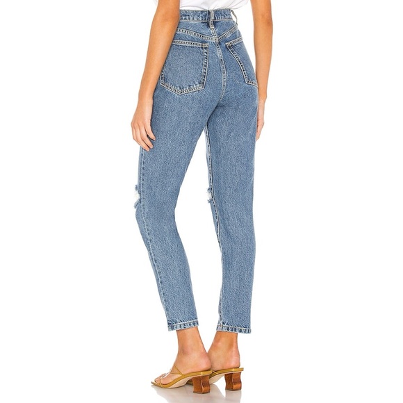 Weworewhat We Wore What The Danielle Jeans Exposed Button Fly High Rise Sz 30 - Picture 2 of 12